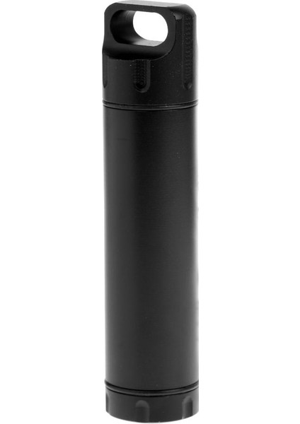 Su Geçirmez Alüminyum Kutu Kasası Şişe Kapsül Kabı Siyah