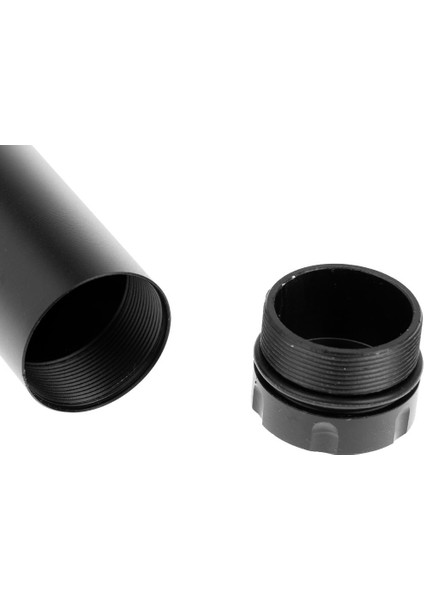 Su Geçirmez Alüminyum Kutu Kasası Şişe Kapsül Kabı Siyah fırsatları