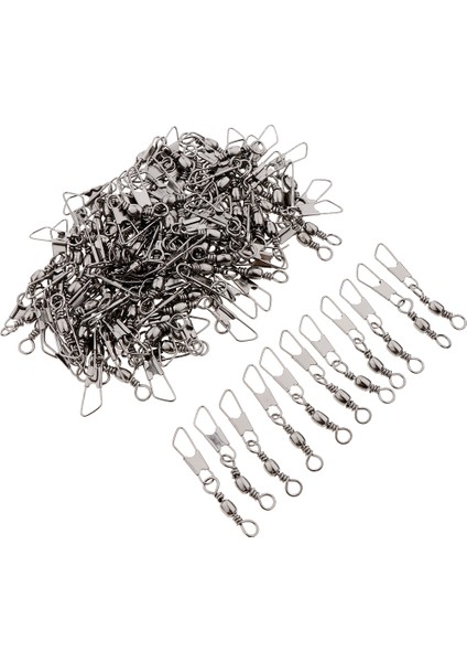 100 × Balıkçılık Yem Connector Namlu Yatağı Kaynaklı Halkalar 8A fırsatları