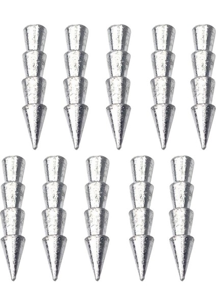 10 Adet Paketi Tırnak Balıkçılığı Platin Solucanı Balıkçılık Ekleme Platinler Ağırlıkları Mücadele 3.2g modelleri