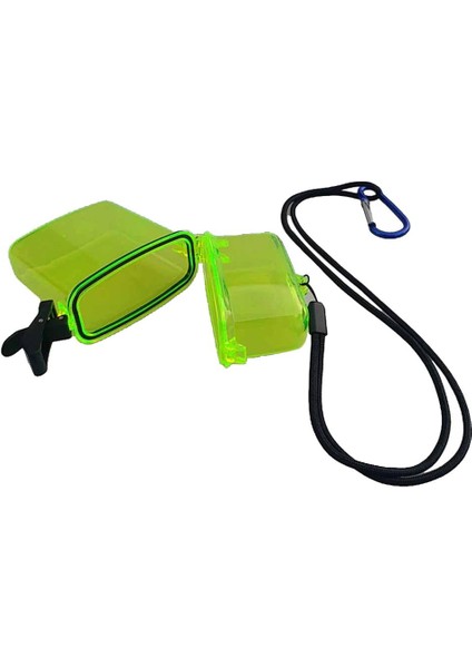 Şnorkel Kapsayıcı ve Karabiner Kanalı Balıkçılık Sarı Sarı fiyatları