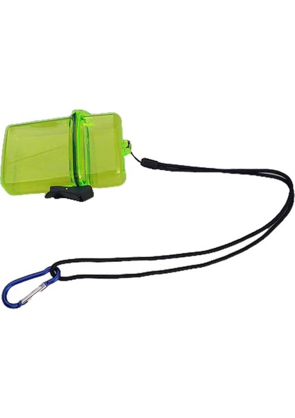 Şnorkel Kapsayıcı ve Karabiner Kanalı Balıkçılık Sarı Sarı indirimleri