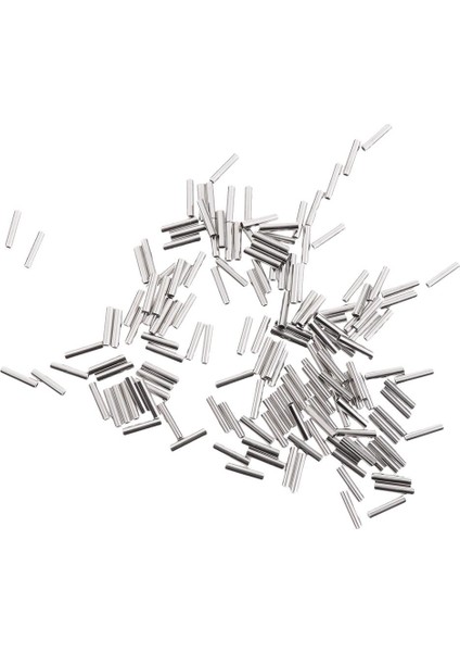 200PCS Tek Pirinç Balıkçı Bakır Tüpü Tel Lider Kolları 1mm-2.4mm fırsatları