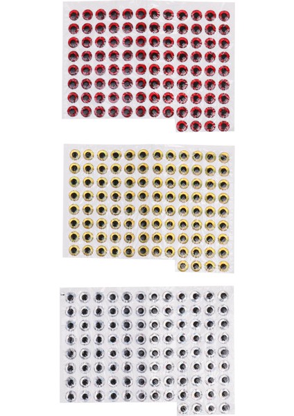 300PCS 8mm 3D Holografik Gözler Diy Sinek Bağlama Jigs El Sanatları(Yurt Dışından) fiyatları