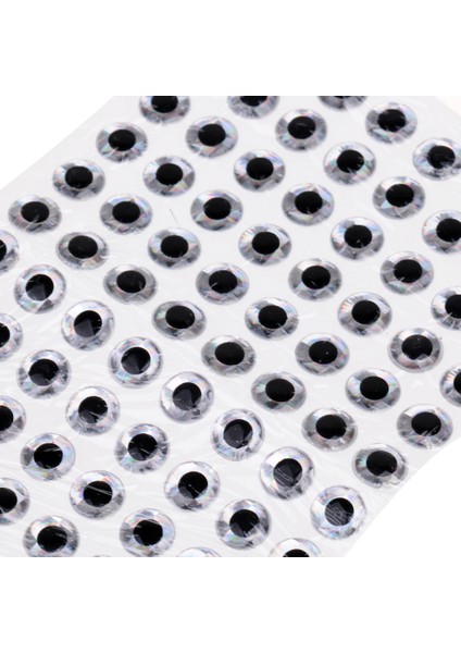 300PCS 8mm 3D Holografik Gözler Diy Sinek Bağlama Jigs El Sanatları(Yurt Dışından) modelleri