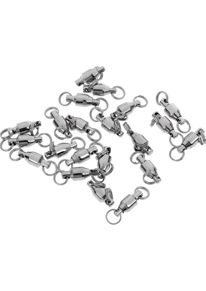 20X Ağır Hizmet Tipi Top Rulman /4# Hızlı Döner Bölünmüş Konnektör Balıkçılık 2#