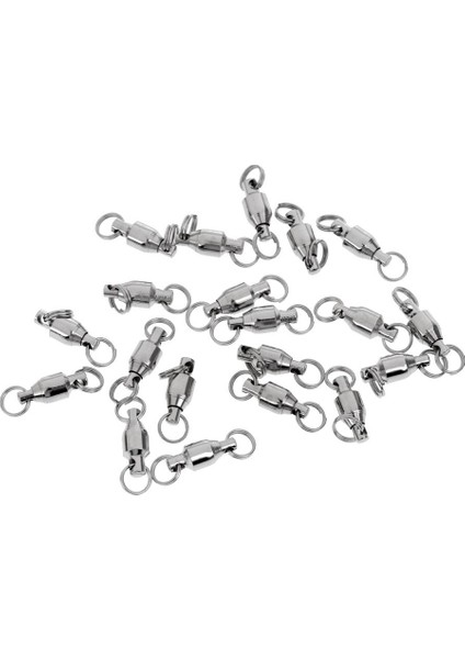 20X Ağır Hizmet Tipi Top Rulman /4# Hızlı Döner Bölünmüş Konnektör Balıkçılık 2# indirimleri