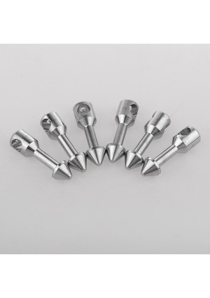 6pcs Balıkçılık Aracı Bantları Paslanmaz Çelik Montaj Parça Aksesuarları Ekler modelleri