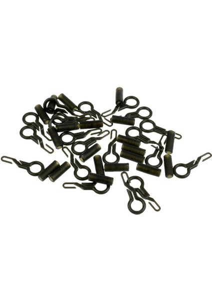 Sazan Balık Tutma Sazan Balıkçılığı Teçhizat Aksesuarı Için 20PCS Geri ve Tüpler