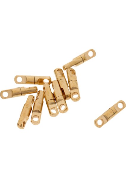 10 Adet Pirinç Ağır Hizmet Döner Katı Balıkçılık Konnektörü 3.5mm/ 4mm/ - 6mm fırsatları