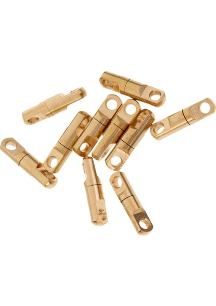 10 Adet Pirinç Ağır Hizmet Döner Katı Balıkçılık Konnektörü 3.5mm/ 4mm/ - 6mm indirimleri
