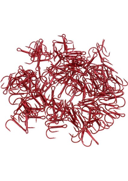 100PCS/PAKET Deniz Balıkçılığı Kancaları Dikenli Jig Krank Kancaları Çeşitli 2/4/6/8/10# 6#