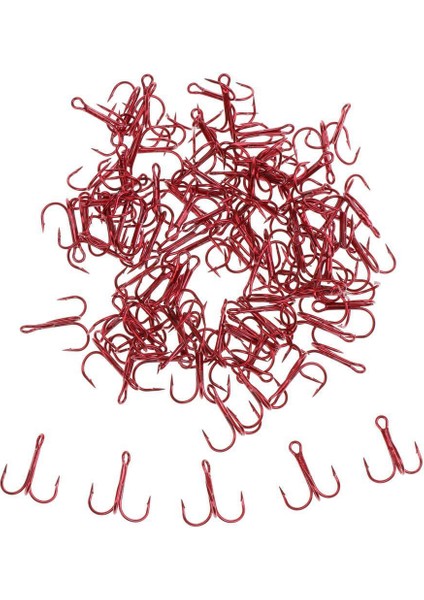 100PCS/PAKET Deniz Balıkçılığı Kancaları Dikenli Jig Krank Kancaları Çeşitli 2/4/6/8/10# 6# fırsatları