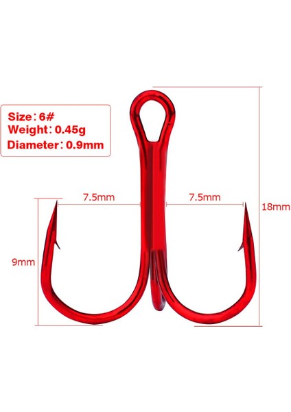 100PCS/PAKET Deniz Balıkçılığı Kancaları Dikenli Jig Krank Kancaları Çeşitli 2/4/6/8/10# 6# indirimleri