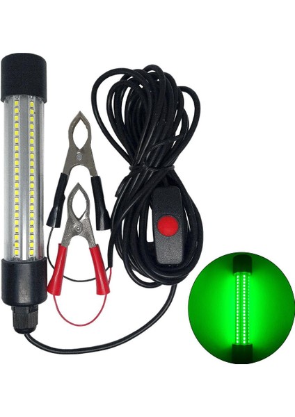 Süper Parlak Sazan Balıkçılık Işık Sualtı Derin Balıklar Lamba Yeşil Işık modelleri