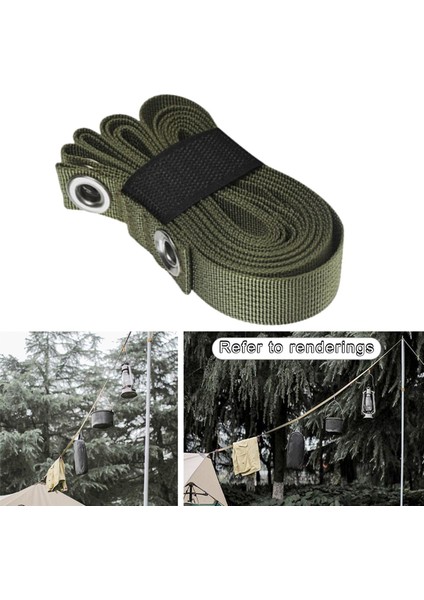 350CM Kamp Koruyucu Kanopi Koropisi Açık Kamp Aksesuarları Askısı Yeşil modelleri