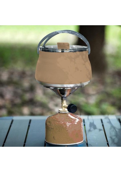 Katlanır Tencere Yemek Kase Su Su Isıtıcısı Pişirme Haki fiyatları