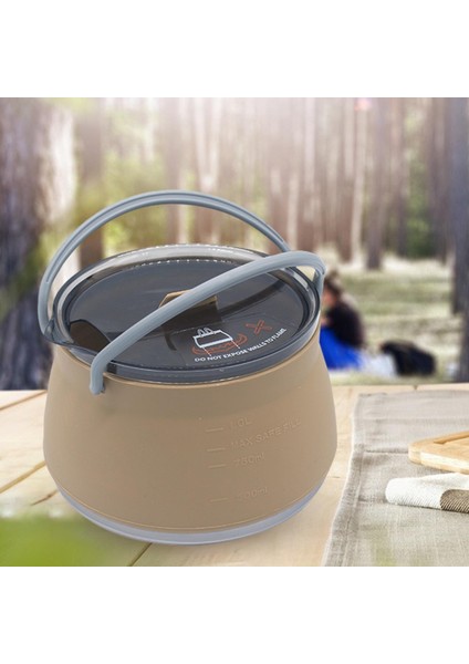 Katlanır Tencere Yemek Kase Su Su Isıtıcısı Pişirme Haki fırsatları