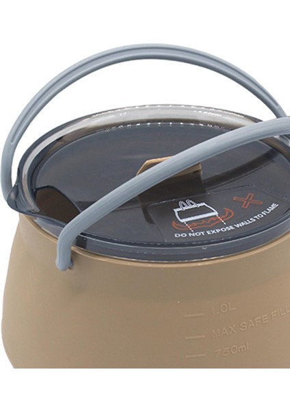 Katlanır Tencere Yemek Kase Su Su Isıtıcısı Pişirme Haki indirimleri