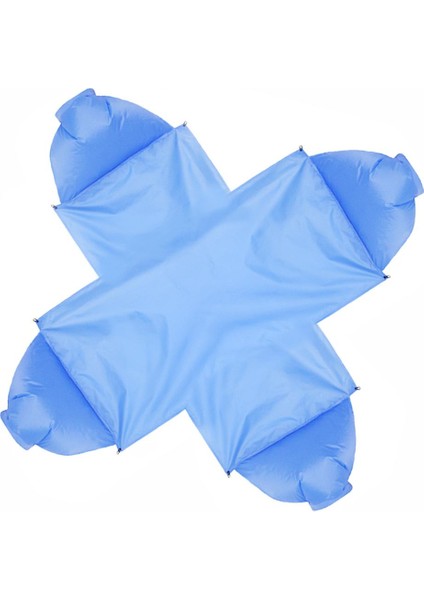 Kendini Şişiren Uyku Pedi Yastık Çadır Piknik Paspas Taşıma Çantası Mavi indirimleri