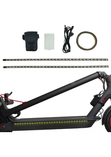 Su Geçirmez / Pro Için Elektrikli Scooter LED