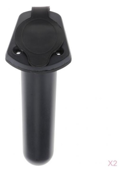 2 Paket Dayanıklı Floş Montaj Çubuğu Tutucu Kutup Kaleci Mücadele Aracı 60 °