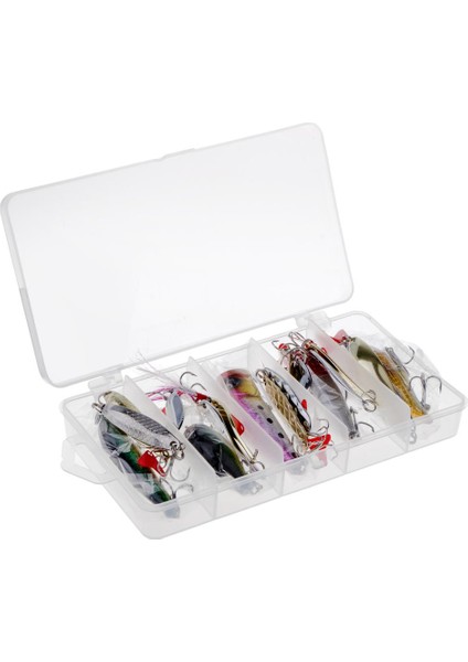 Balıkçılık Yem Kiti Karışık Sert Lures Kaşık Yemleri ve Aksesuarları(Yurt Dışından)