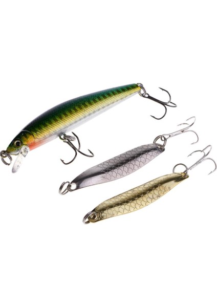 Balıkçılık Yem Kiti Karışık Sert Lures Kaşık Yemleri ve Aksesuarları(Yurt Dışından) fırsatları