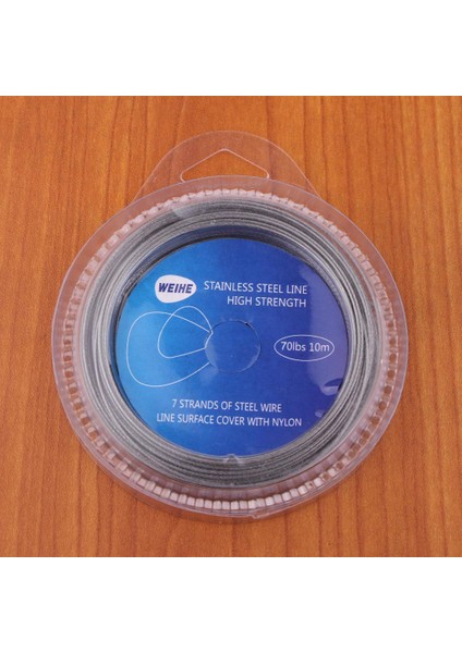Balıkçı Çelik Tel Balıkçılık Lideri Hattı 10M Örgülü Lider Kablolar ve Sırp Kılıf (Yurt Dışından) indirimleri