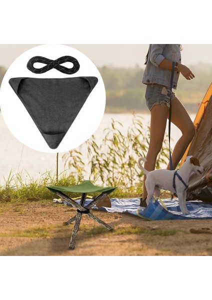 Tonina Tripod Taburesi Kumaş Balıkçı Koltuk Kumaş Tuval Yürüyüş Için Hafif Siklet fiyatları