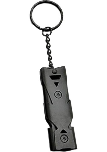 Taşınabilir 150DB Yüksek Desibel Açık Kamp Yürüyüş Hayatta Kalma Siyah