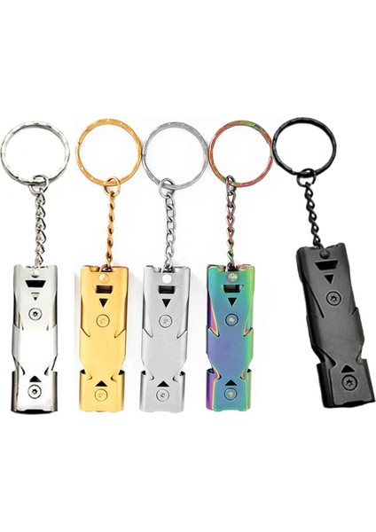 Taşınabilir 150DB Yüksek Desibel Açık Kamp Yürüyüş Hayatta Kalma Siyah fırsatları