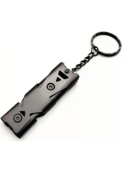 Taşınabilir 150DB Yüksek Desibel Açık Kamp Yürüyüş Hayatta Kalma Siyah indirimleri