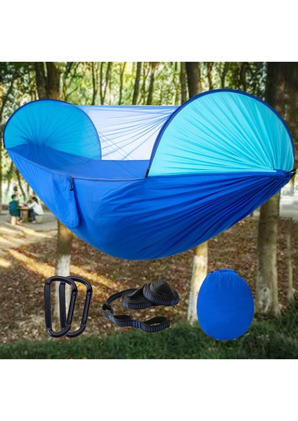 Net Tek Asılı Uyku Yatağı Hafif Mavi ile Kamp Hamak fiyatları
