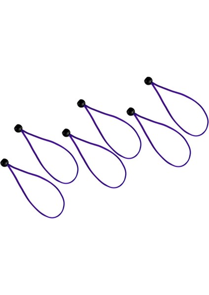 6pcs 15CM Güçlü Dayanıklı Top Bungee Kablosu Muşamba Kanopi Bağları Elastik Kayışlar