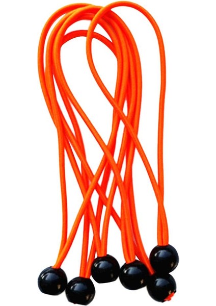 6 Adet 15 cm Ağır Hizmet Tipi Top Bungee Kordon Bağ Aşağı Kordon Kanopi Kayışları Turuncu fırsatları