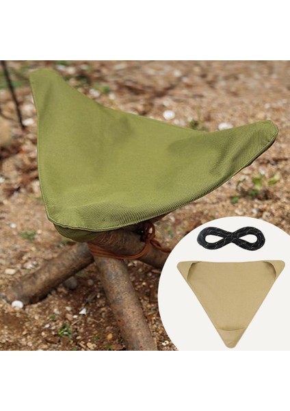 Tripod Dışkısı Bezi Balıkçı Koltuk Kumaş Tuval Yürüyüş Için Hafif Haki