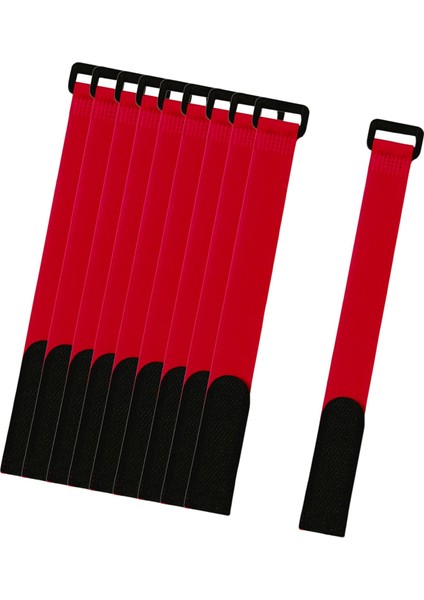 10 Adet Olta Çubuğu Bağları Kayış Esnek Kablo Kemeri Askı Bağlantı Elemanı Tutucu Kırmızı 20X2CM(Yurt Dışından) modelleri