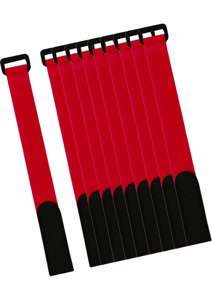 10 Adet Olta Çubuğu Bağları Kayış Esnek Kablo Kemeri Askı Bağlantı Elemanı Tutucu Kırmızı 20X2CM(Yurt Dışından) indirimleri