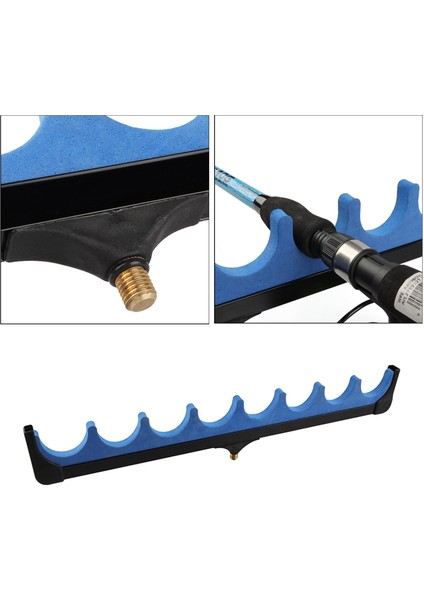 3x Satıldı Balık Tutucu Vıdc-In Trıpod 45 cm Pole Destek Kafası Ekipmanı (Yurt Dışından) modelleri