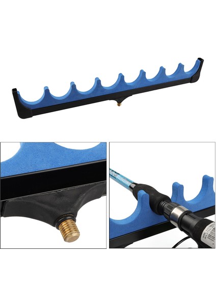 3x Satıldı Balık Tutucu Vıdc-In Trıpod 45 cm Pole Destek Kafası Ekipmanı (Yurt Dışından) indirimleri