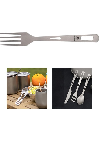 Taşınabilir Tiyum Çatal Teşheri Kaşık Kamp Mutfak Tesisleri Ev Seyahat Takım Yemeği(Yurt Dışından) fırsatları