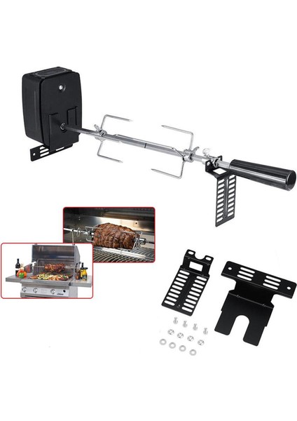 C1 Sıradan Tip Izgara Çubuğu Için Barbekü Izgara Rotisserie Motor Braketi fiyatları