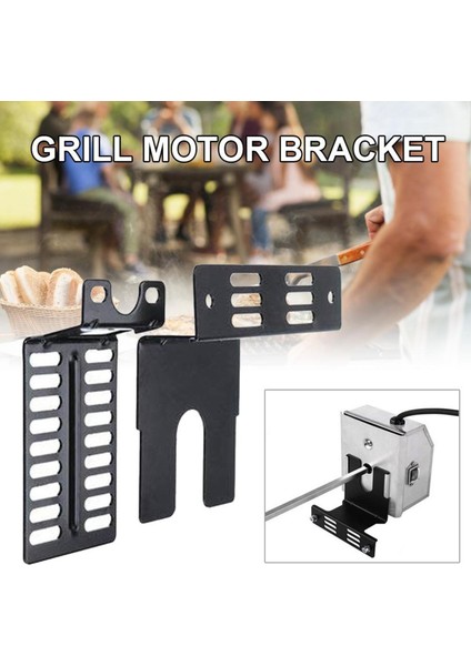 C1 Sıradan Tip Izgara Çubuğu Için Barbekü Izgara Rotisserie Motor Braketi modelleri