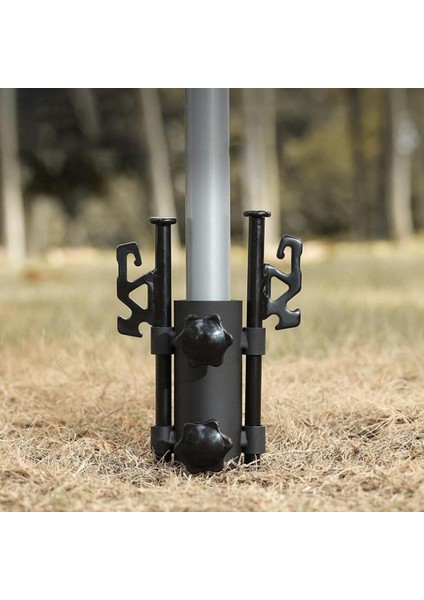 Taşınabilir Tente Çubuk Tutucu Yürüyüş Pikniği Için Büyük Güç Metal modelleri