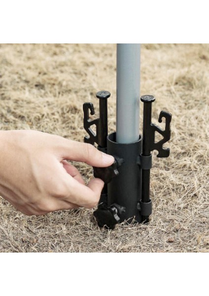 Taşınabilir Tente Çubuk Tutucu Yürüyüş Pikniği Için Büyük Güç Metal fırsatları