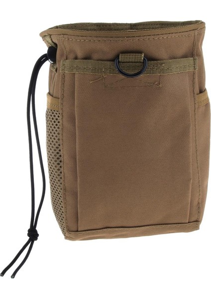 Drawstring Kamp Çantası Açık Hava Geri Dönüşüm Organizatör Depolama Torbası Kahverengi (Yurt Dışından)