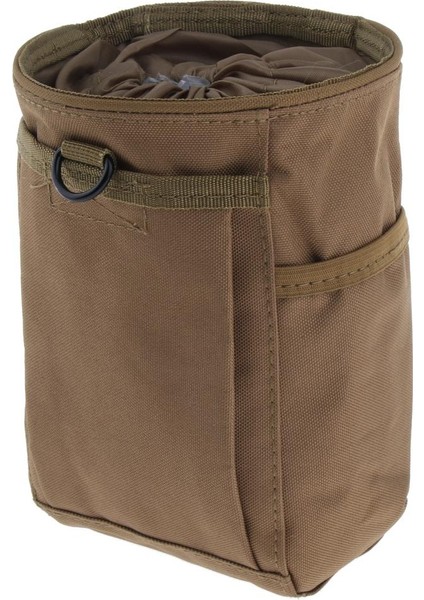 Drawstring Kamp Çantası Açık Hava Geri Dönüşüm Organizatör Depolama Torbası Kahverengi (Yurt Dışından)