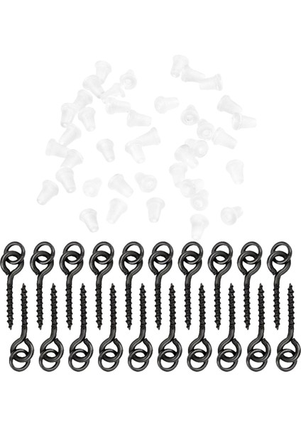 Boilies Stopper Dişli Bomeie Vidaları Beyaz