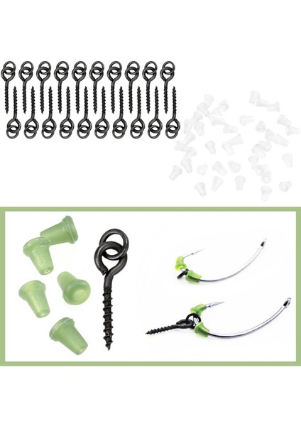 Boilies Stopper Dişli Bomeie Vidaları Beyaz modelleri